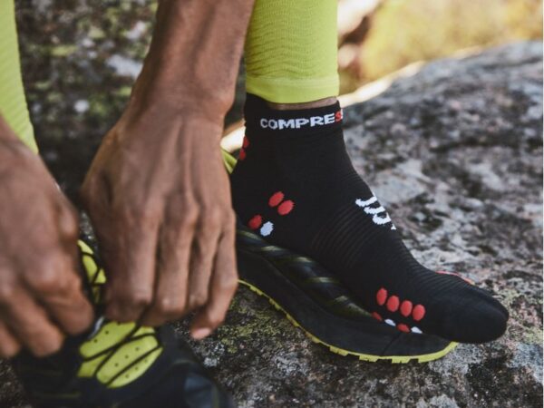 Meia de Compressão Para Corrida Cano Curto - Run Low V4.0 Valor Promocional